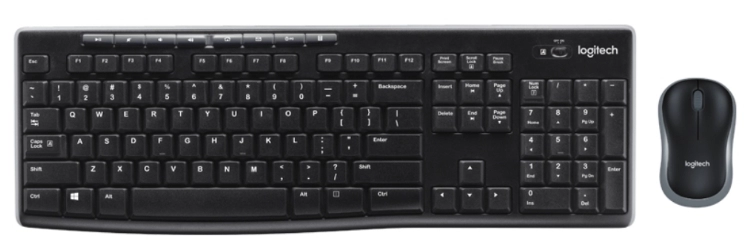 Tastatura + mouse fara fir Logitech MK275