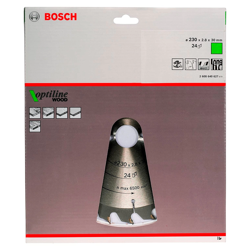 Пильный диск по дереву Bosch 2608640627