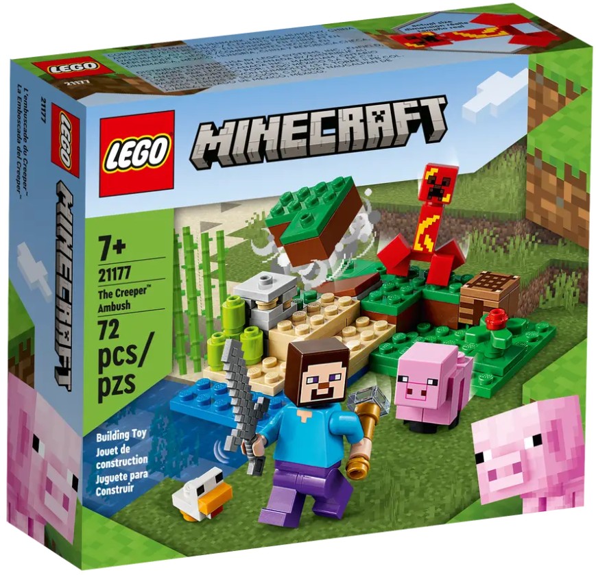 Конструктор Lego Minecraft The Creeper Ambush 21177 от 7+ лет photo 1 Конструктор Lego Minecraft The Creeper Ambush 21177 от 7+ лет photo 1