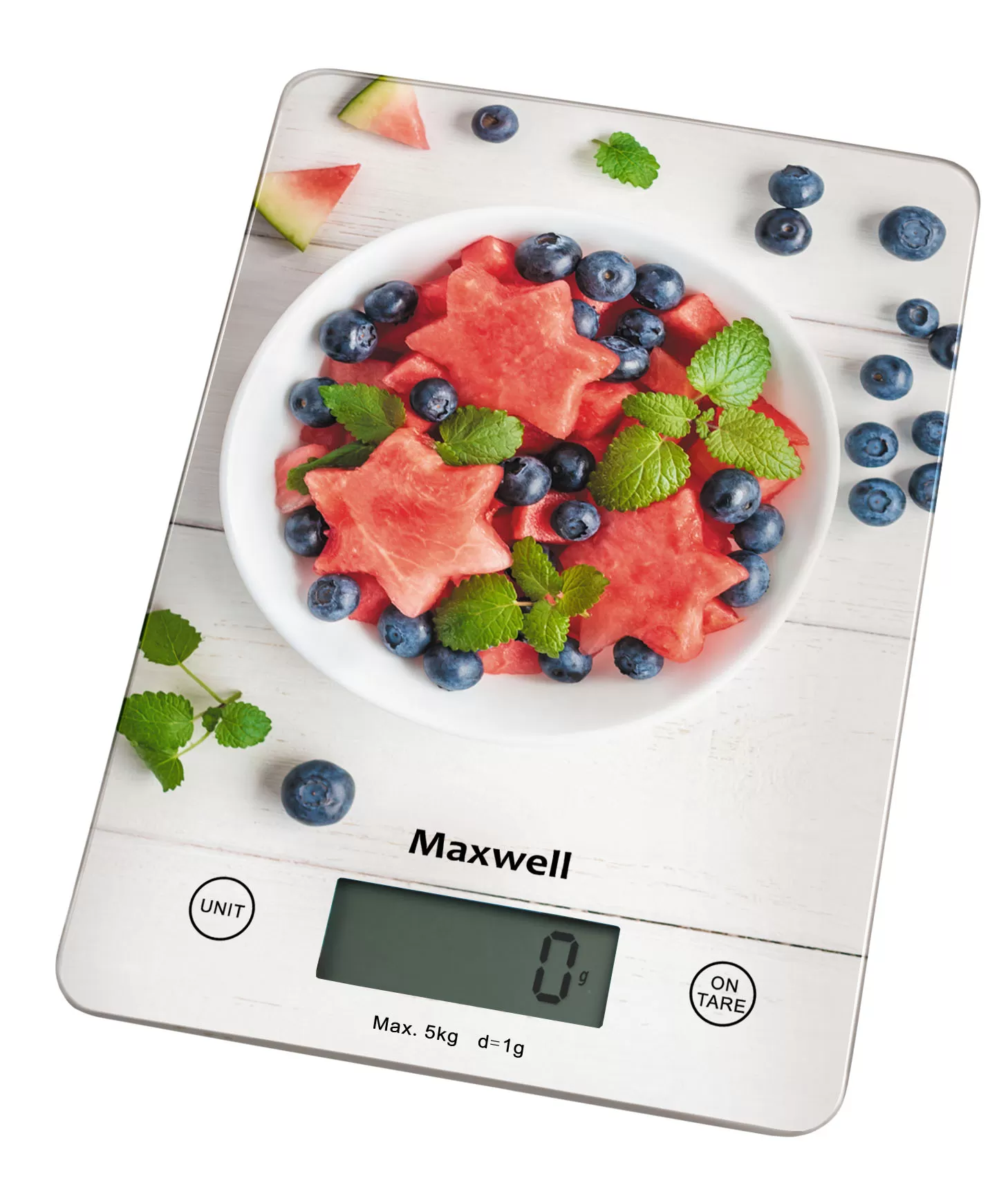 Кухонные весы Maxwell MW-1478, 5 кг, C рисунками