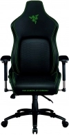 Razer Gaming Chair Iskur, Class 4 gas lift,  Armrest with comfortable cushions, 5-star metal powder coated, Tilting seat with locking possibility, Recommended Size: (170 – 190cm), < 136kg, Black /Green