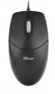 Trust Basi Optical Mouse, 1000 dpi, 3 button, USB, Black