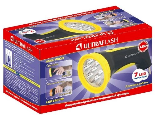 Стандартный фонарь Ultraflash  LED3807M