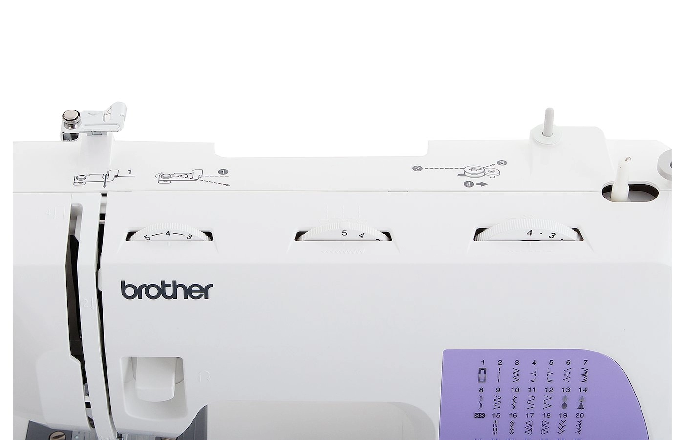 Швейная машина Brother Hanami27S, 27 программ, Белый