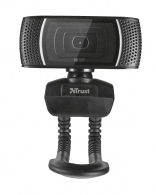 Trust Trino HD Video Webcam, 720p HD Webcam with convenient built-in microphone, 1,43m, USB
