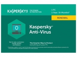 Renewal - Kaspersky Anti-Virus - 1 device, 12 months, Card