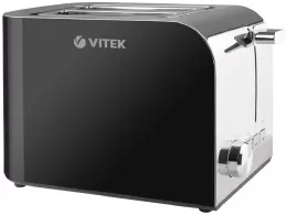 Тостер Vitek VT1583, 2 тоста, 850 Вт, Черный