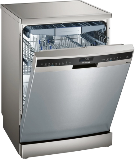 Посудомоечная машина  Siemens SN258I01TE, 14 комплектов, кол-во программ 8, 60 см, A+++, Серебристый
