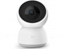 XIAOMI IMILAB Home Security Camera A1 1296p (EU), White, 360° IP Camera, WiFi, 110° wide-angle lens, 2-way audio connection, Infrared Night Vision Sensor, 2 external antennas, MicroSD up to 256GB