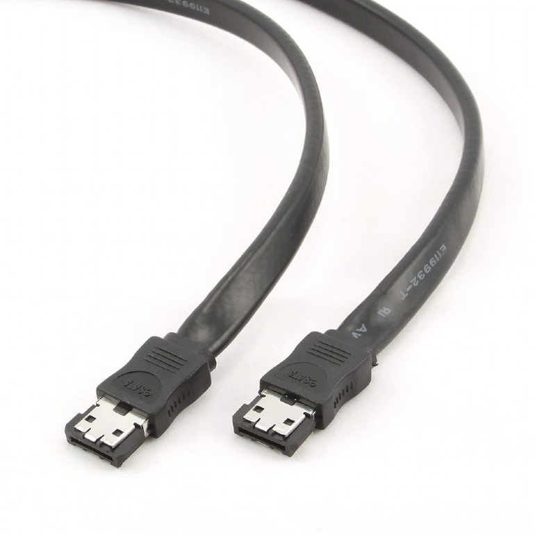 ESATA to eSATA II data cable, 50cm, bulk package