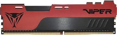 8GB DDR4-2666 VIPER (by Patriot) ELITE II, PC21300, CL16, 1.2V, Red Aluminum HeatShiled with Black Viper Logo, Intel XMP 2.0 Support, Black/Red