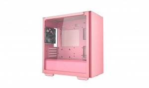 Carcasa DEEPCOOL MACUBE 110 PINK / w/oPSU / Side-Window / 1x 120mm fan / ATX / Pink