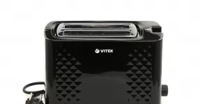 Тостер Vitek VT-1586, 2 тоста, Черный