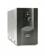 Gembird Power Cube UPS-PC-850AP 850 VA (520 W) line interactive UPS with AVR, Sockets: 1x C14 input, 2x C13 outputs; USB-BF connector