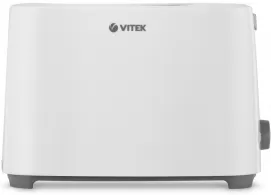 Тостер Vitek VT1587, 2 тоста, 700 Вт, Белый