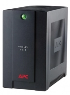 APC Back-UPS BC650-RSX761, 650VA/360W, 4 x CEE 7/7 Schuko (3 Battery Backup, all 4 Surge Protected), LED indicators