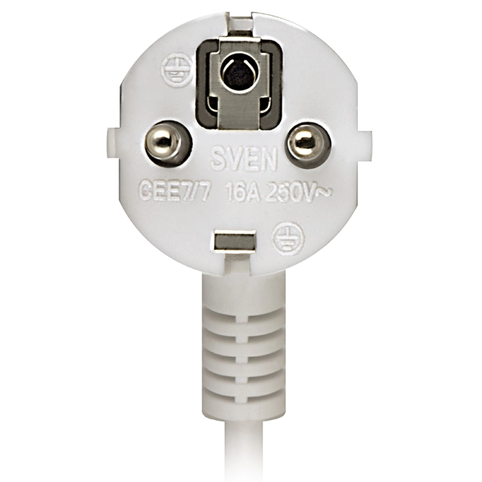 Surge Protector SVEN SF-05LU, 5 Sockets + 2 USB (2,4 A) , 1.8m, White, color box
