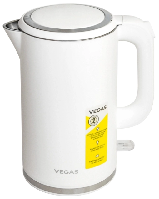 Fierbator de apa electric VEGAS VEK-2088W, 1.7 l, 2200 W, Bej