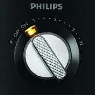 Кухонный комбайн Philips HR7776, 3400 мл, 1000 Вт, 12 скоростей, Чёрный
