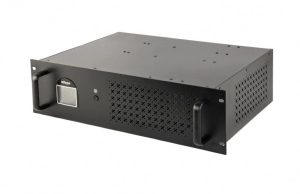 Gembird Rack/Tower 3.4U UPS UPS-RACK-1200, 1200 VA / 720W, IEC13 output x 2 pcs, Shuko 2 pcs; input IEC14, USB-BF control interface, telephone input\output