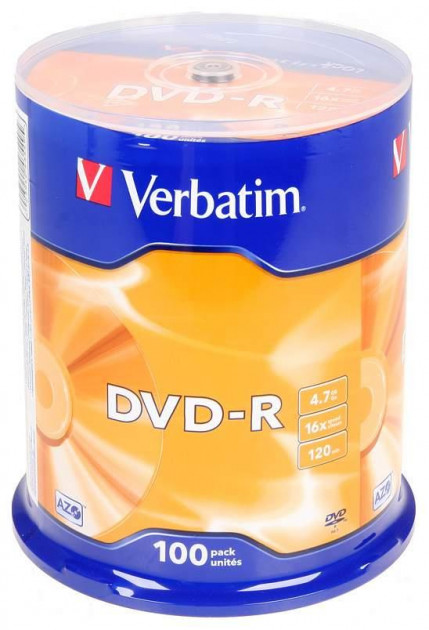 Back, back, back (part Interruption cartridge Verbatim DataLifePlus DVD-R AZO 4.7GB 16X MATT SILVER SURFAC - Spindle  100pcs. cumpara in Chisinau, Moldova in magazinul Bomba