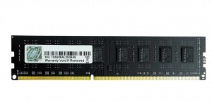 8GB DDR3-1600 G.SKILL Value PC12800 CL11, 1.5V