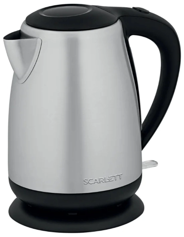 Чайник электрический Scarlett SC-EK21S93, 1.7 л, 2200 Вт, Серебристый