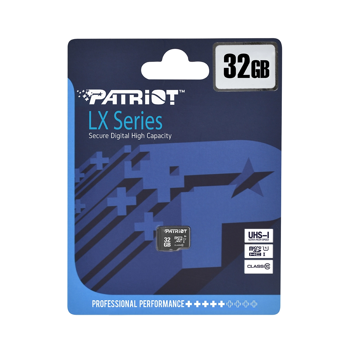 Card de memorie microSD Patriot LX Series/ 80MBps/ 32GB + SD adapter