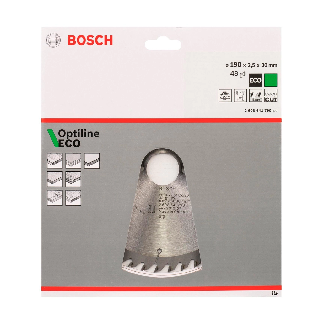 Пильный диск по дереву Bosch 2608641790