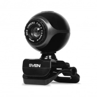 Camera SVEN IC-305, Microphone, 0.3Mpixel - 8Mpixel, UVC, USB2.0, Black