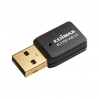 EDIMAX EW-7822UTC AC1200 Wireless Wave 2 Dual Band USB3.0 Adapter, MU-MIMO, 867Mbps on 5GHz + 300Mbps on 2.4GHz, 802.11a/b/g/n/ac, internal antennas
