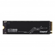 M.2 NVMe SSD 4.0TB Kingston KC3000, w/HeatSpreader, PCIe4.0 x4 / NVMe, M2 Type 2280 form factor, Sequential Reads 7000 MB/s, Sequential Writes 7000 MB/s, Max Random 4k Read 1000,000 / Write 1000,000 IOPS, Phison E18 controller, TBW=3.2PBW, 3D NAND TLC