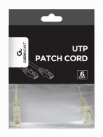 UTP Cat6 Patch cord, 0.25 m, Grey