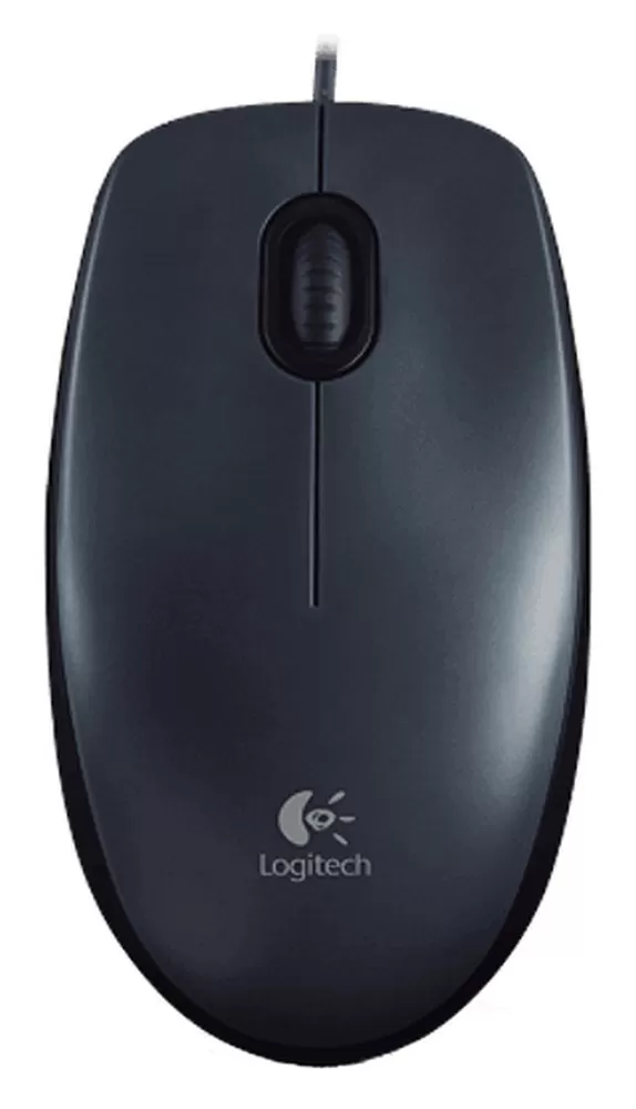 Mouse cu fir Logitech M100 gray USB