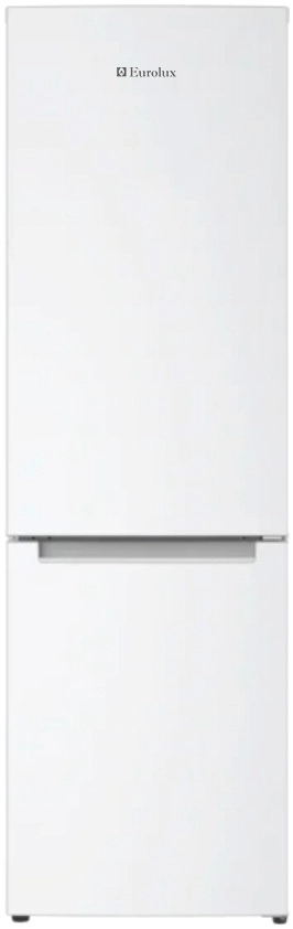 Холодильник с нижней морозильной камерой Eurolux SRD405DBA, 287 л, 185 см, A+, Белый