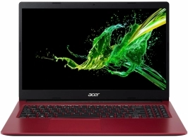 Ноутбук Acer A31534P8BJ, 4 ГБ, Linux, Красный