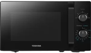 Cuptor cu microunde solo Toshiba MW2MM20PBK, 20 l, 800 W, Negru
