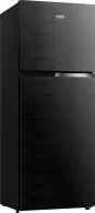 Холодильник с верхней морозильной камерой Beko RDNT401I30WBN, 375 л, 172 см, F (A+), Черный