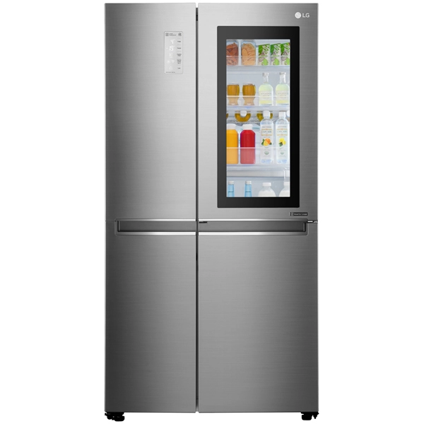 Холодильник Side-by-Side LG GCQ247CABV, 626 л, 179 см, A+