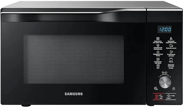 Микроволновая печь с конвекцией Samsung MC32K7055CT/BW, 32 л, 1400 Вт, 1500 Вт, Черный