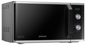 Микроволновая печь с грилем Samsung MG23K3614AS/BW, 23 л, 800 Вт, 1100 Вт, Серебристый