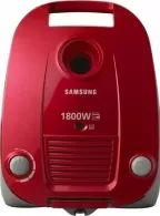 Пылесос с мешком Samsung VCC4181V37/SBW, 1800 Вт, 88 дБ, Красный
