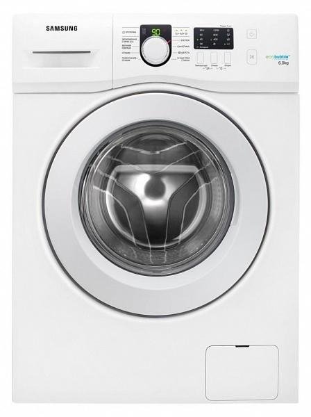 Стиральная машина Samsung WF60F1R0E2WDBY 6 кг / 1200 об/мин / A++ / Белый photo 1 Стиральная машина Samsung WF60F1R0E2WDBY 6 кг / 1200 об/мин / A++ / Белый photo 1