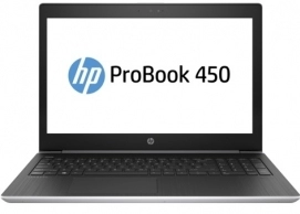 Ноутбук HP ProBook 450 (2RS03EAACB), 8 ГБ, DOS, Серебристый с черным