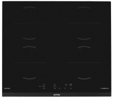 Встраиваемая индукционная панель Gorenje GI6401BCE, 4 конфорок, Черный