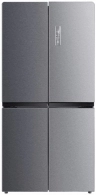 Холодильник Side-by-Side Midea SBS627 ICY GLASS, 469 л, 177.5 см, A+, Серебристый