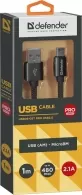 Cablu IT Defender USB08-03T  USB-MicroUSB 1m