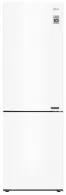 Холодильник с нижней морозильной камерой LG GA-B459CQCL, 374 л, 186 см, A+, Белый