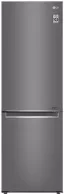 Холодильник с нижней морозильной камерой LG GWB459SLCM, 341 л, 186 см, A++, Серебристый