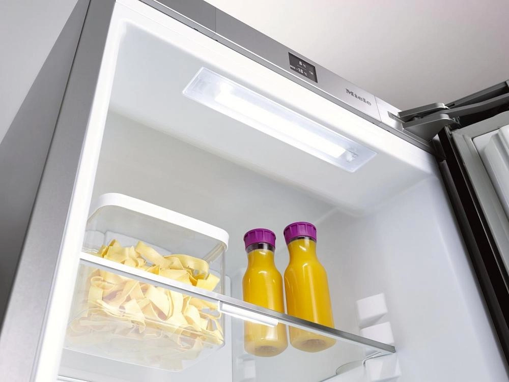 Холодильник с нижней морозильной камерой Miele KFN29283DEDTCS, 343 л, 201.1 см, A++